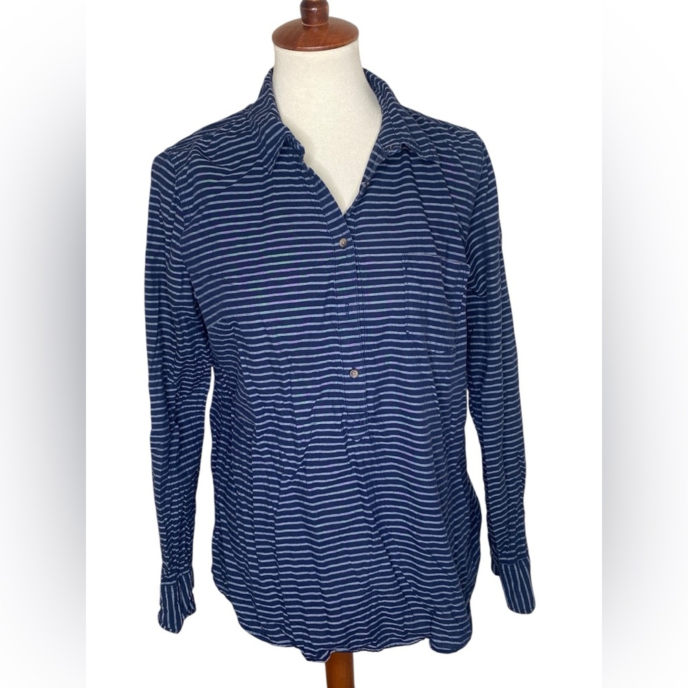Merona Striped Shirt with Buttons